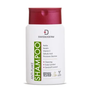 Swissoderm Kepek ve Pullanma Karşıtı Şampuan Tüm Saç Tipleri 300 ml - Swissoderm 