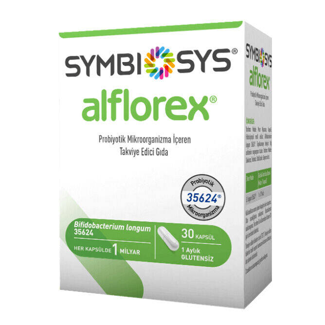 Symbiosys Alflorex Probiyotik 30 Kapsül - 1