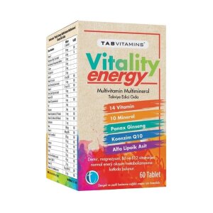Tabvitamins Vitality Energy 60 Tablet - Tab