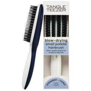 Tangle Teezer Blow Styling Paddle Small Blue-Cream Saç Fırçası - Tangle Teezer