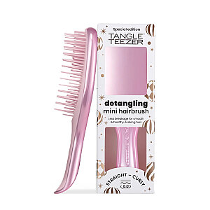 Tangle Teezer Mini Ultimate Detangler Satin Pink Chrome Saç Fırçası - Tangle Teezer
