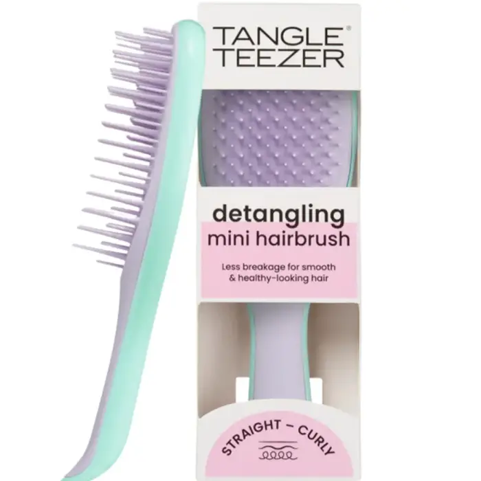 Tangle Teezer Mini Wet Detangler Lilac & Mint Saç Fırçası - 1