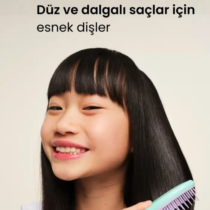 Tangle Teezer Mini Wet Detangler Lilac & Mint Saç Fırçası - 6