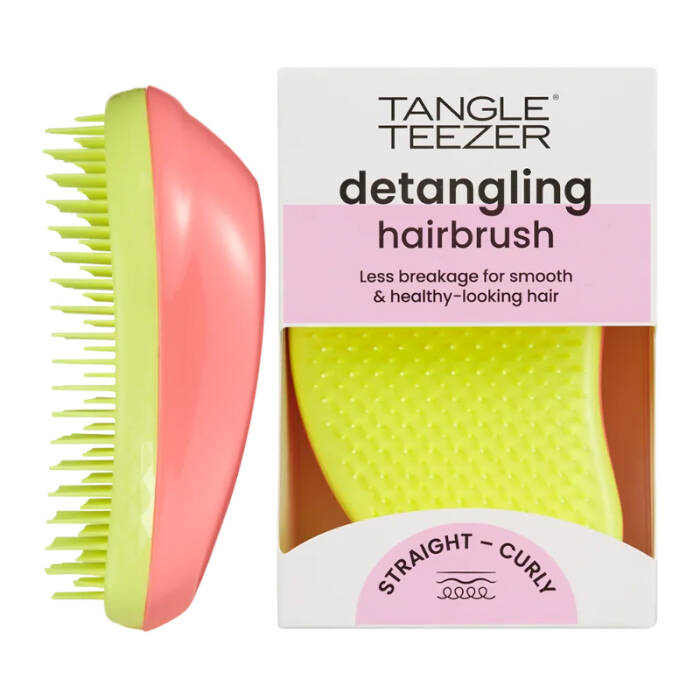 Tangle Teezer Original Salmon Pink Yellow Saç Fırçası - 1