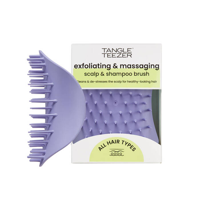 Tangle Teezer Scalp Brush Lilac Masaj ve Saç Fırçası - 1