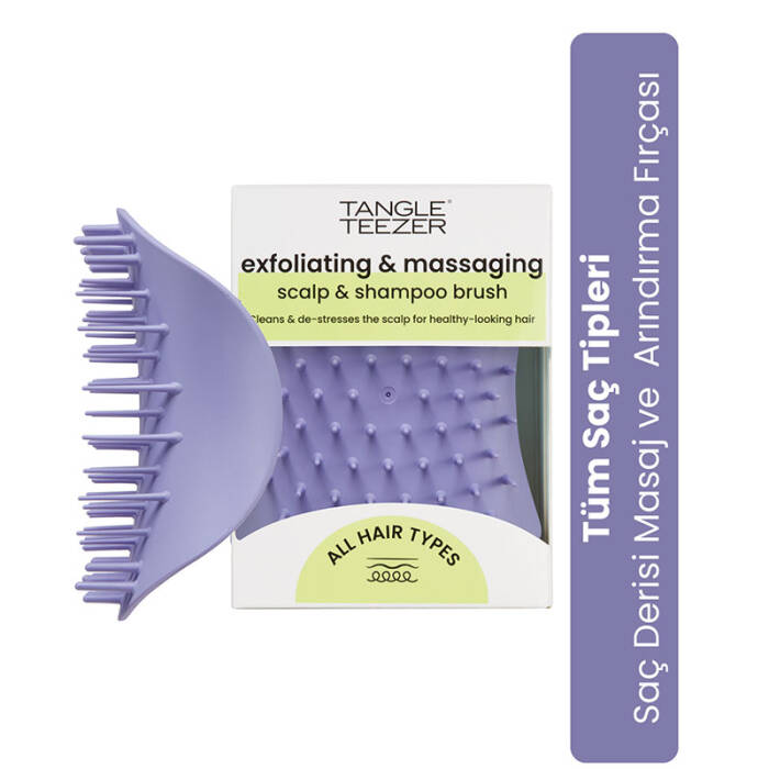 Tangle Teezer Scalp Brush Lilac Masaj ve Saç Fırçası - 2