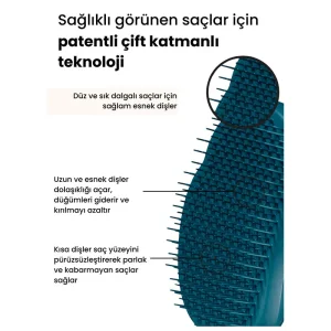 Tangle Teezer The Original Plant Based Deep Sea Blue Saç Fırçası - 3