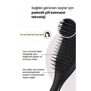 Tangle Teezer The Ultimate Detangler Black Saç Fırçası - 6