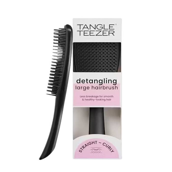 Tangle Teezer The Ultimate Detangler Large Black Saç Fırçası - 1