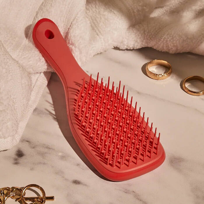 Tangle Teezer The Ultimate Detangler Mini Pink Punch Saç Fırçası - 2