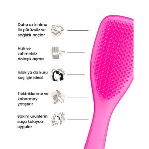 Tangle Teezer The Ultimate Detangler Runway Pink Saç Fırçası - 2