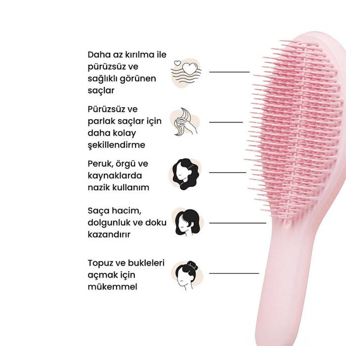 Tangle Teezer The Ultimate Styler Millenial Pink Saç Fırçası - 6
