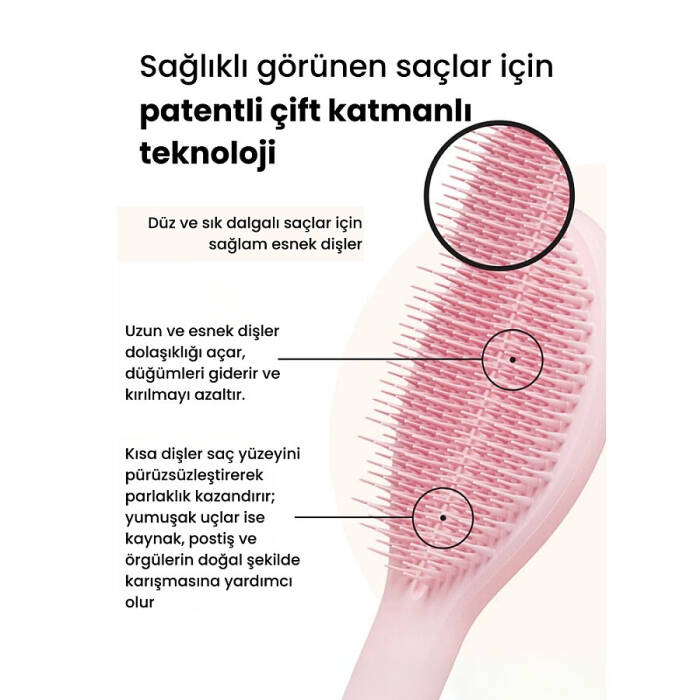 Tangle Teezer The Ultimate Styler Millenial Pink Saç Fırçası - 7