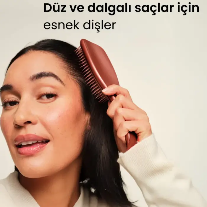 Tangle Teezer Ultimate Detangler - Chrome - Choc Bronze Saç Fırçası - 6