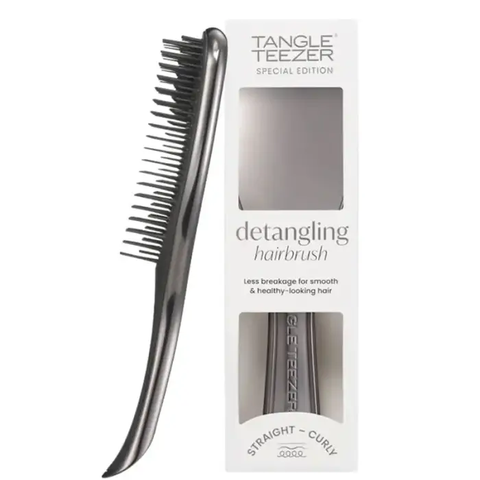 Tangle Teezer Ultimate Detangler - Chrome - Midnight Silver Saç Fırçası - 1