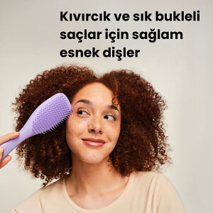 Tangle Teezer Wet Hair Naturally Curly Lilac Saç Fırçası - 7