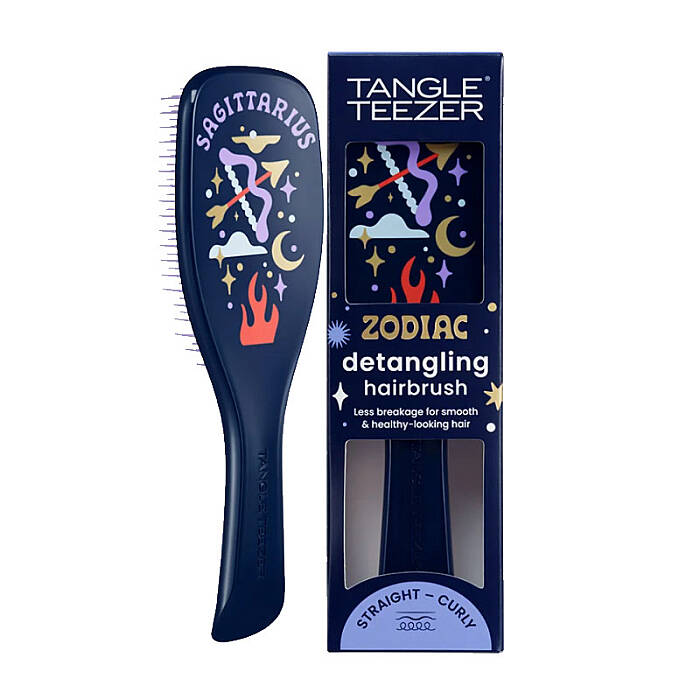 Tangle Teezer Zodiac The Ultimate Detangler Sagittarius Saç Açıcı Tarak (Düz ve Kıvırcık Saçlar) - Yay Burcu - 1