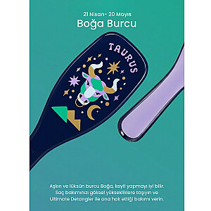Tangle Teezer Zodiac The Ultimate Detangler Taurus Saç Açıcı Tarak (Düz ve Kıvırcık Saçlar) - Boğa Burcu - 9
