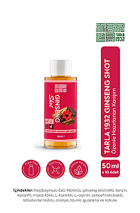 Tarla 1932 Ginseng Shot 10 x 50 ml - Tarla 1932