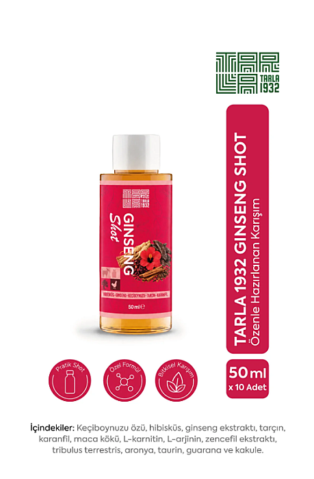 Tarla 1932 Ginseng Shot 10 x 50 ml - 1