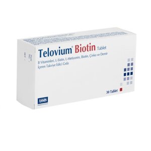 Telovium Biotin 30 Tablet - Assos