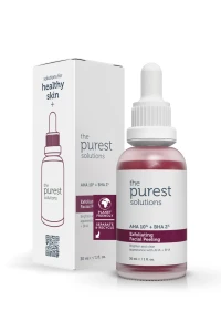 The Purest Solutions AHA & BHA Canlandırıcı ve Cilt Tonu Eşitleyici Kırmızı Peeling Cilt Serumu 30 ml - 3