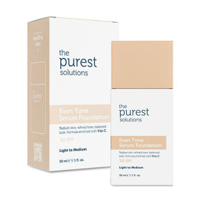 The Purest Solutions Cilt Tonu Eşitleyici & Leke Karşıtı Serum Fondöten SPF 50+ 30 ml – Açık/Orta Ton - The Purest Solutions