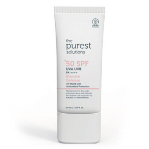 The Purest Solutions Cilt Tonu Eşitleyici ve Leke Karşıtı Blemish Defense Renkli Güneş Koruyucu Krem SPF 50 50 ml - The Purest Solutions