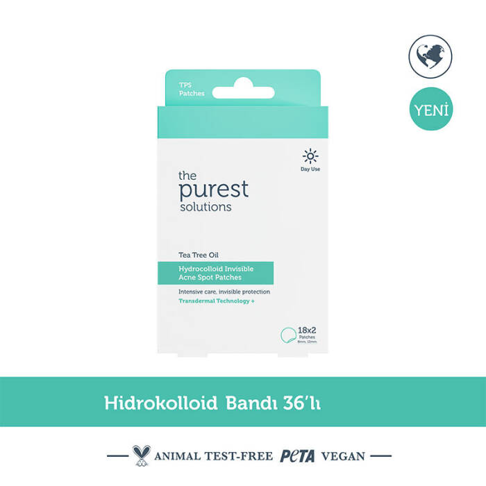 The Purest Solutions Hidrokolloid Akne Karşıtı & Yatıştırıcı Bant 36'lı - 2