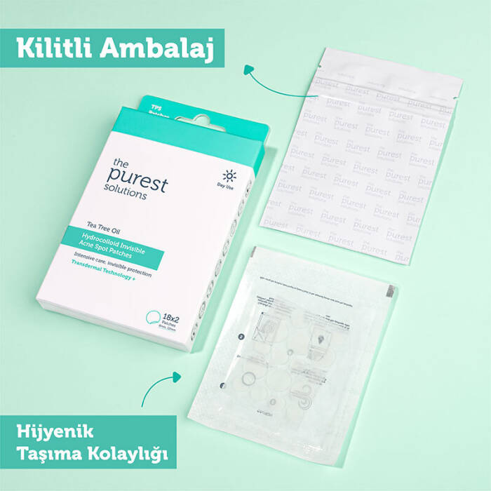 The Purest Solutions Hidrokolloid Akne Karşıtı & Yatıştırıcı Bant 36'lı - 6
