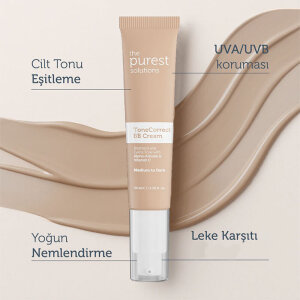The Purest Solutions Lekeli Ciltler İçin Cilt Tonu Eşitleyici BB Krem SPF 50+ 40 ml – Orta/Koyu Ton - 3