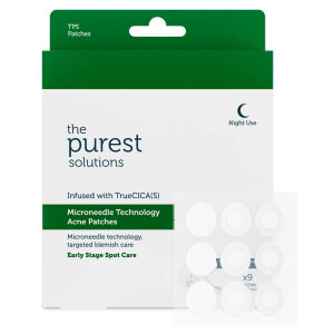 The Purest Solutions Microneedle Teknolojili Akne Patch, Sivilce Karşıtı Yama, Mikroiğneli Akne Bandı 9 Adet - The Purest Solutions
