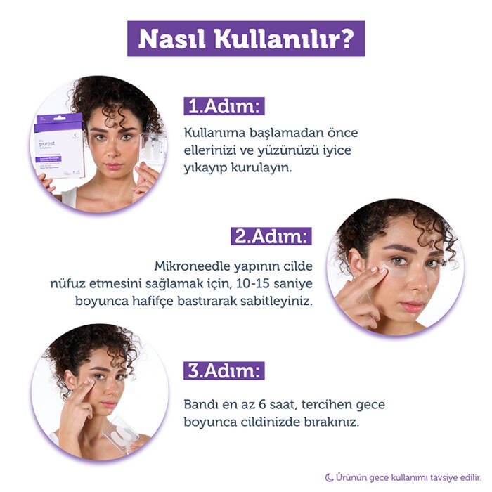 The Purest Solutions Microneedle Teknolojili Aydınlatıcı & İnce Çizgi Karşıtı Göz Altı Bandı / Patch - 5