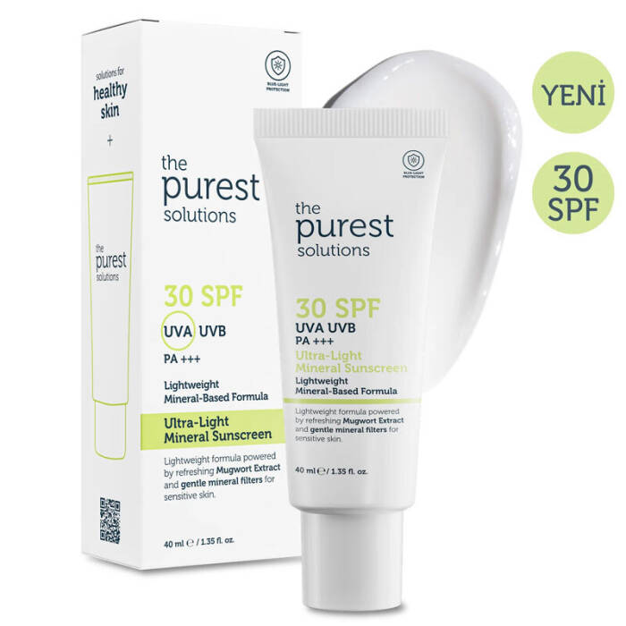 The Purest Solutions Mineral Filtreli Güneş Koruyucu Krem SPF 30 40 ml - 2