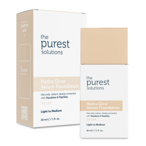The Purest Solutions Nemlendirici & Canlandırıcı Serum Fondöten SPF 50+ 30 ml – Açık/Orta Ton - The Purest Solutions