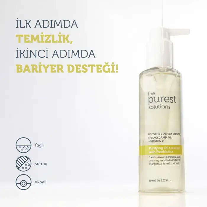 The Purest Solutions Postbiyotik İçerikli Arındırıcı Temizleme Yağı 150 ml - 2