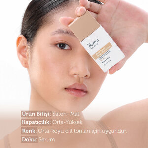 The Purest Solutions Sebum Dengeleyici & Matlaştırıcı Serum Fondöten SPF 50+ 30 ml – Orta/Koyu Ton - 4