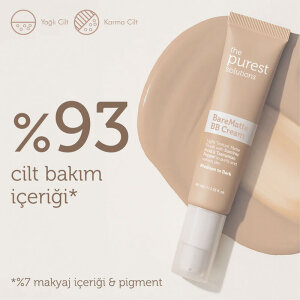 The Purest Solutions Yağlı ve Karma Ciltler İçin Matlaştırıcı BB Krem SPF 50+ 40 ml – Orta/Koyu Ton - 4