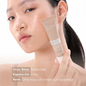 The Purest Solutions Yağlı ve Karma Ciltler İçin Matlaştırıcı BB Krem SPF 50+ 40 ml – Orta/Koyu Ton - 7