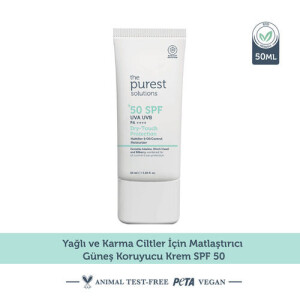 The Purest Solutions Yağlı ve Karma Ciltler İçin Matlaştırıcı Dry-Touch Güneş Koruyucu Krem SPF 50 50 ml - 4