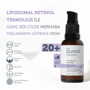 The Purest Solutions Yenileyici ve Yaşlanma Karşıtı Lipozomal Retinol Gece Serumu 20+ 30 ml - 5