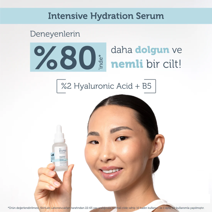 The Purest Solutions Yoğun Nemlendirme ve Dolgun Görünüm Etkili Yenileyici Hyalüronik Asit Cilt Bakım Serumu 30 ml - 5