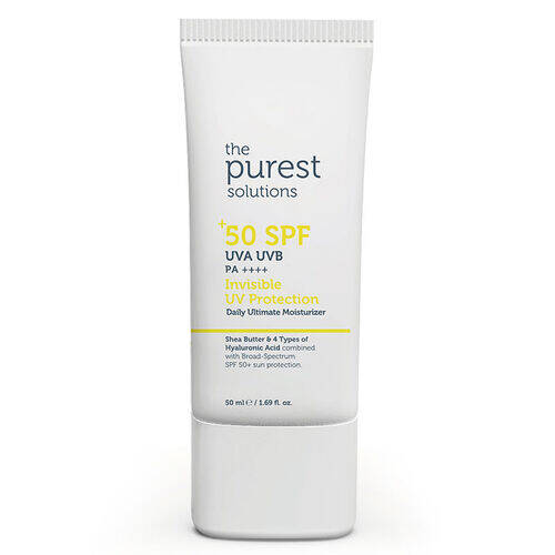 The Purest Solutions Yüksek Koruma ve Nemlendirici Etkili Invisible Güneş Koruyucu Krem SPF 50 50 ml - 1