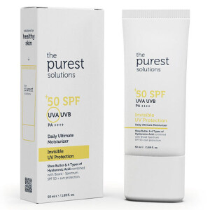 The Purest Solutions Yüksek Koruma ve Nemlendirici Etkili Invisible Güneş Koruyucu Krem SPF 50 50 ml - 2