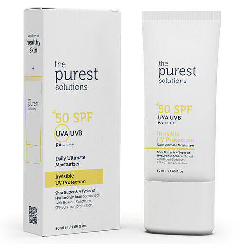 The Purest Solutions Yüksek Koruma ve Nemlendirici Etkili Invisible Güneş Koruyucu Krem SPF 50 50 ml - 2
