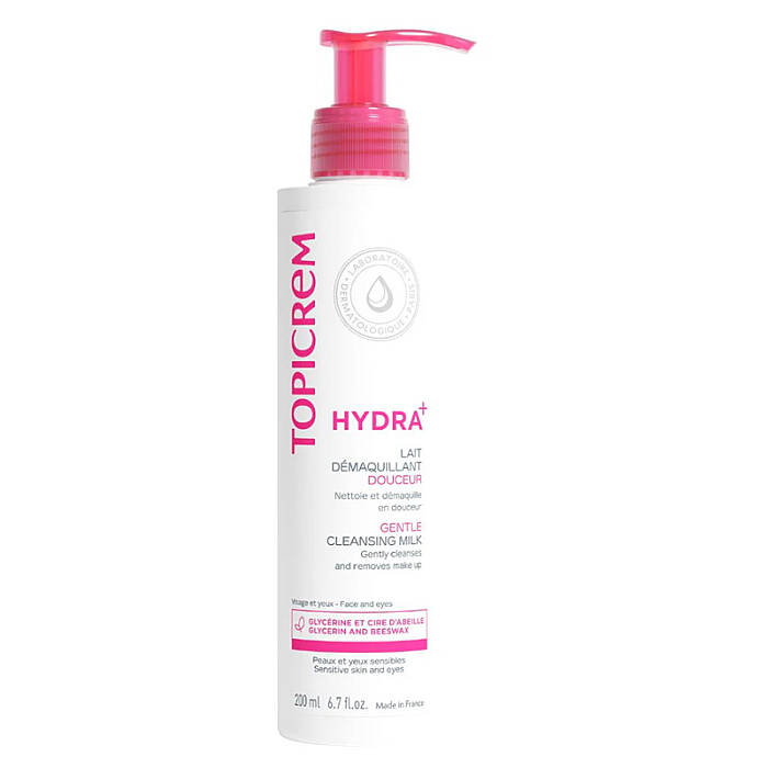 Topicrem Hydra+ Gentle Cleansing Milk 200 ml - 1