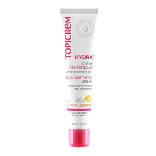Topicrem Hydra+ Radiance Tinted Cream SPF 50+ 40 ml - Medium - 1