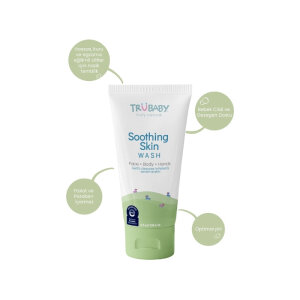 TruBaby Egzama Eğilimli Ciltler için Yatıştırıcı Yüz ve Vücut Yıkama Jeli 236.5 ml - 2
