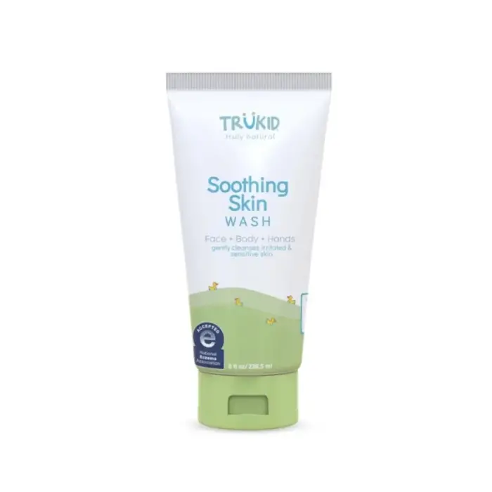 TruKid Egzama Eğilimli Ciltler için Yatıştırıcı Yüz ve Vücut Yıkama Jeli 236.5 ml - 1