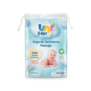 Uni Baby Organik Temizleme Pamuğu 60'lı - Uni Baby